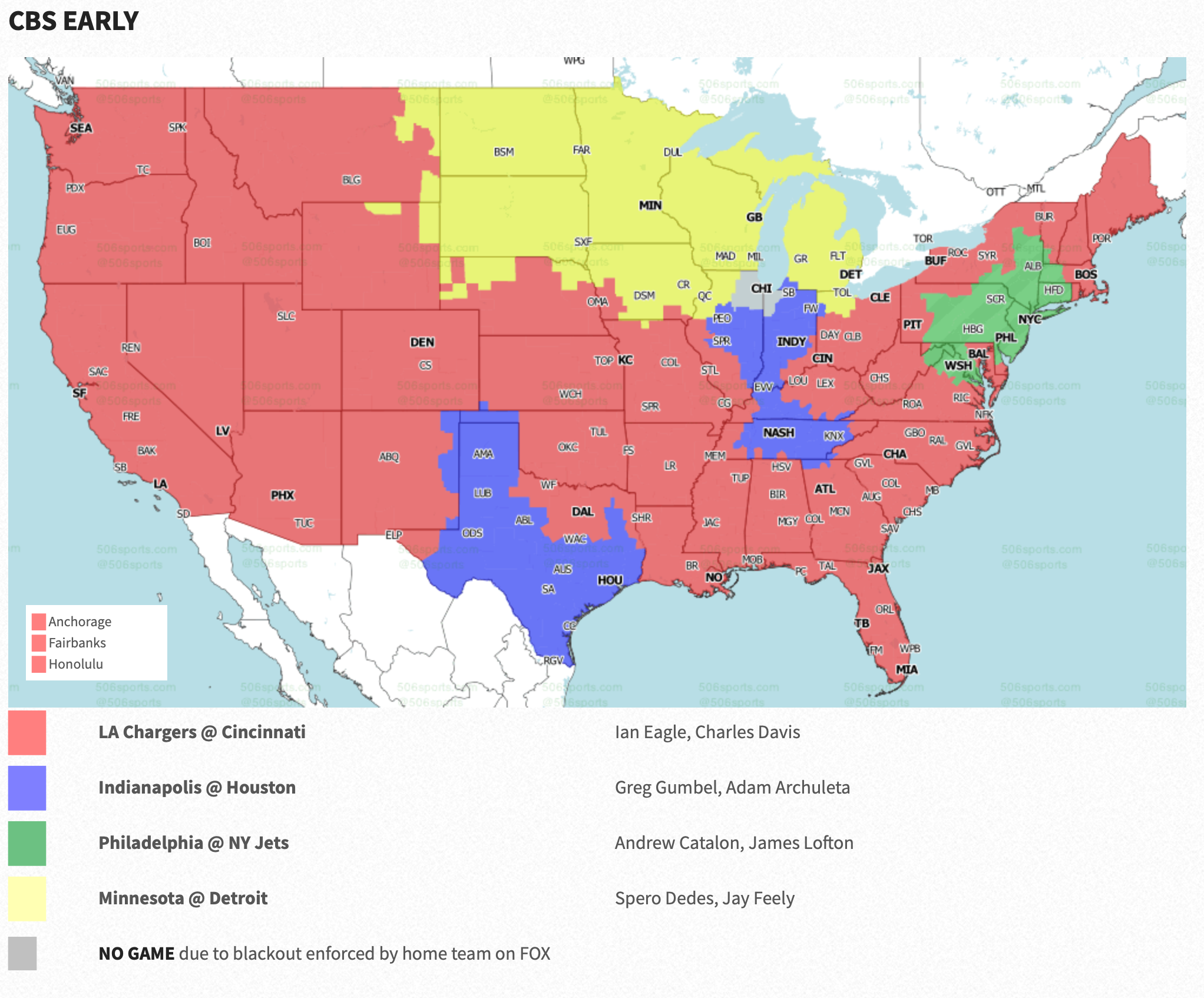 Your guide to the week's most unwatchable NFL football